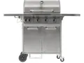 Produktbild: Gasgrill 16kW, 4+1 Brenner, Edelstahl 136 × 53 × 109 cm
