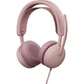 Produktbild: Logitech Zone Wired 2 - Rosa Headset