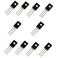Produktbild: 10 Stück PNP-Transistor BD140 80 V 15 A TO126