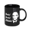 Produktbild: Close Up Nein! Doch! Ohhh! Tasse Louis de Funes, Schwarz aus Keramik, ca. 320ml - Kultbecher [Accessory] S Keramik,F??Llmenge Ca.320ml.