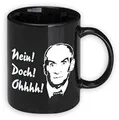Produktbild: Close Up Nein! Doch! Ohhh! Tasse Louis de Funes, Keramik, spülmaschinengeeignet,