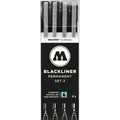 Produktbild: Molotow BLACKLINERSET2007 (Schwarz, 4 x) (200487)