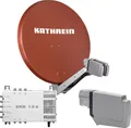 Produktbild: Kathrein CAS 90 ro Sat-Antenne multifeedfähig rotbraun - 6 Teilnehmer
