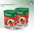 Produktbild: Knorr Klarer Bratensaft - Bratenfond Sauce 2 x 1 kg für 10 Liter soße