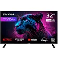 Produktbild: DYON Movie Smart 32 VX - 32 Zoll 80 cm Smart TV mit HD Triple Tuner (DVB-C/-S2/-T2), App Store, Prime Video, Netflix, YouTube, DAZN, Disney+, waipu.tv, Hotelmodus