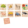 Produktbild: goki Memo Auf dem Land – Holzspielzeug 32-teilig, für Kinder ab 3 Jahren