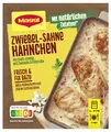 Produktbild: MAGGI Fix für Zwiebel-Sahne Hähnchen, Würzmischung, mit natürlichen Zutaten*, für 3 Portionen, 1er Pack (1 x 26g)