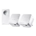 Produktbild: devolo Magic 1 WiFi mini Multiroom Kit, WLAN Powerline Adapter, bis zu 1.200 Mbit/s, WLAN Verstärker, 1x LAN Anschluss, dLAN 2.0, weiß