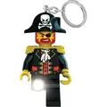 Produktbild: LEGO Iconic Schlüsselanhänger mit Leuchtfunktion Captain Brickbeard 8 cm