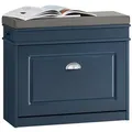 Produktbild: SoBuy Schuhbank, Blau, Holzwerkstoff, 60x52x24 cm, Garderobe, Garderobenbänke, Schuhbänke