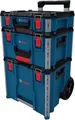 Produktbild: Bosch L-BOXX Contractor Set 1600A037DY | Werkzeugkoffer Set auf Rädern | IP65 | 20 kg | 559x936x530 mm | Schwarz