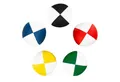 Produktbild: Diabolo Freizeitsport Spielball zum Jonglieren (5er Set 67mm Jonglierbälle, 115g zweifarbig) (5-St)