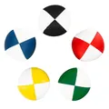 Produktbild: Diabolo Freizeitsport Jonglierbälle (zweifarbig) - 5er Set, Ø 67mm, 115g Soft