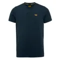 Produktbild: PME Legend Herren Rundhals T-Shirt Cold DYE Regular Fit Schwarz Weiss Grün Blau, Größe:XXL, Farbe:Sky Captain 5073