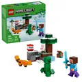 Produktbild: LEGO Minecraft® Przygoda Steve’a w tajdze 21583 LEGO