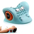 Produktbild: Nackenmassagegerät Kabellos, Elektrische Nackenmassagegerät mit Wärme, Nackenstrecker zur Entspannung von Nacken und Schultern, 3 Modi 6 Einstellbare Frequenzen