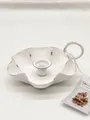 Produktbild: CHIC ANTIQUE Kammerleuchter Kerzenhalter Weiß Vintage Landhaus #202268