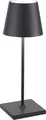 Produktbild: Zafferano Poldina Pro Mini Dark Grey wiederaufladbare und dimmbare LED-Tischleuchte mit einer Akkulaufzeit von bis zu 12 Stunden