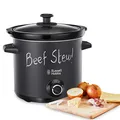 Produktbild: Russell Hobbs Slow Cooker [3,5l Keramik-Gartopf für opt Temperaturverteilung] Schongarer Chalkboard (Tafel-Oberfläche, 3 Temperatureinstellungen & Warmhaltefunktion, 200W) Slowcooker 24180-56