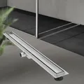 Produktbild: Duschrinne Bodenablauf Abflussrinne Duschablauf befliesbar 2in1 Edelstahl 90 cm