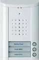 Produktbild: Schneider Electric Ritto Türstation, Entravox, Audio für 3-Familienhaus, Gegensprechanlage mit Beleuchtung und Klingeltasten, Aufputz, Außeneinheit, Weiss, Artikelnummer 1840370