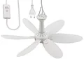 Produktbild: Sichler Haushaltsgeräte Deckenventilator mobil: Mobiler Decken-Ventilator mit 6 Flügeln, Timer, Aufhänger, 43 cm, 7 W (Deckenventilator mit Stecker, Steckdose, Fernbedienung)