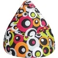 Produktbild: Sitting Point Sitzsack BeanBag Malibu 120, Orange Bunt