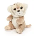 Produktbild: Uni-Toys Kuscheltier Plushie - Tiger/weißer Tiger/Löwe/ Löwin - 16 cm - Plüsch, Plüschtier, zu 100 % recyceltes Füllmaterial Löwin