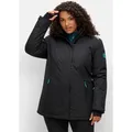 Produktbild: Skijacke SHEEGO, Damen, Gr. 42, schwarz, 100% Polyester, unifarben, Jacken Skijacke