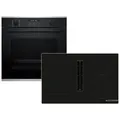 Produktbild: BOSCH Backofen-Set, mit 4-fach Auszug, Pyrolyse-Selbstreinigung, Timer, TouchControl-Bedienung