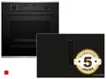 Produktbild: Bosch HBD676FH86 Set Backofen HBG278BB3 + Induktions-kochfeldabzug PVS811B16E