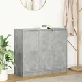 Produktbild: vidaXL Sideboard Betongrau 85x34x76 cm Holzwerkstoff