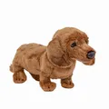 Produktbild: Kuscheltier Hund Dackel 19 cm hellbraun Plüschhund