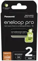 Produktbild: Eneloop pro HR06 Mignon (AA)-Akku NiMH 2500 mAh 1.2V 2St.