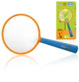 Produktbild: DieMaus Kinderlupe 2,5x/4x Vergrößerung – Stabil, leicht, ab 3 Jahren, 88 mm/21 mm Linsen, Maus-Design