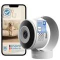 Produktbild: PetTec® Cam Lite - 3MP Haustierkamera Hundekamera mit App [OHNE ABO-Falle] - Katzen & Hunde Kamera Zuhause mit Bewegungserkennung & Nachtsichtfunktion - Pet Cam mit Geräuscherkennung & Sprachfunktion
