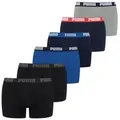Produktbild: PUMA Boxershorts PUMA Herren Basic Boxershorts 6P (6-St., 6er Pack) bunt L