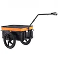 Produktbild: VEVOR Fahrradanhänger, 40 kg Tragkraft, Transportanhänger, faltbar und kompakt verstaubar, mit Universalkupplung, wasserdichte Abdeckung, 40,6 cm