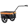 Produktbild: VEVOR Fahrradanhänger, 40 kg Tragkraft, Transportanhänger, faltbar und kompakt verstaubar, mit Universalkupplung, wasserdichte Abdeckung, 40,6 cm...