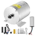 Produktbild: VEVOR 2000 W elektrischer bürstenloser Gleichstrommotor-Bausatz – 48 V 4300 U/min Motor mit verbessertem Drehzahlregler und Gasgriff-Bausatz für Go Karts E-Bike Motorrad Roller DIY