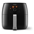 Produktbild: Philips Airfryer Premium XXL, 7.3L (1.4Kg), Heißluftfritteuse für 90% Weniger Fett Mit Rapid Air Technologie, Rezepte-App (HD9650/90)