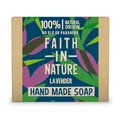 Produktbild: Faith in Nature Natural Lavender Hand Soap Bar, Nourishing Vegan & Cruelty Free, Parabens and SLS Free, 100 g