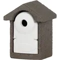 Produktbild: Nistkasten Brutkasten Vogelschutz HOLZBETON grau 29 × 25 × 25 cm mit Aufhängung