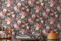 Produktbild: A.S. Création Vliestapete THE BOS Blumentapete Floral, leicht strukturiert, leicht glänzend, abstrakt, gemustert, (1 St), Blumenwand Tapeten Wohnzimmer Schlafzimmer Küche modern Design Optik