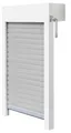 Produktbild: 39062 AufsatzrollladenSet für Fenster, Rollladensystem Mini, PVC, 100 x 120 c...