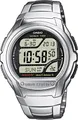 Produktbild: Casio Funk Armbanduhr WV-58DE-1AVEF (L x B x H) 53.4 x 43.7 x 12mm Silber Gehäusematerial=Edelstahl, Harz Material
