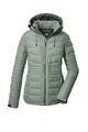 Produktbild: killtec Damen Steppjacke mit abzippbarer Kapuze/Funktionsjacke ist wasserabweisend KOW 10 WMN QLTD JCKT, hell stahlmint, 36, 41807-000