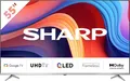 Produktbild: Sharp 4T-C55GPx QLED-Fernseher (139 cm/55 Zoll, 4K Ultra HD, Google TV, Smart-TV, Quantum Dot, QLED, Dolby Atmos, Dolby Vision, HDMI 2.1 mit eARC)
