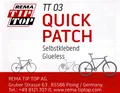 Produktbild: Rema Tip Top TT03 Quick Patch Flickzeug Selbstklebend