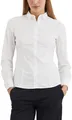 Produktbild: Marc O'Polo Damen Hemdbluse mit Stretch-Anteil elegant, Weiß (White), 44